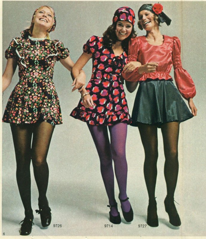 Мода 70х 80х 90х