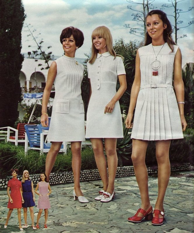 Мода 70х 80х 90х