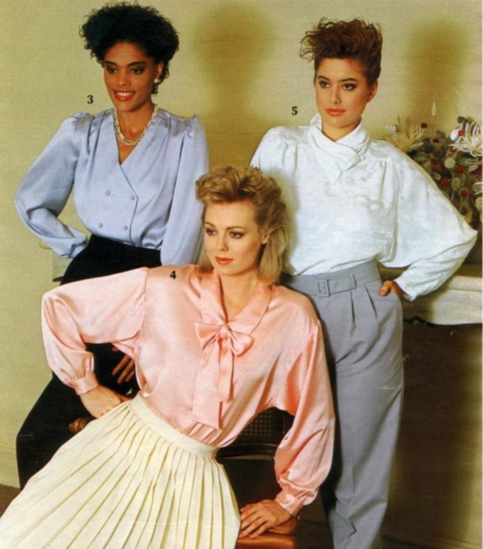 Мода Англии 80-х