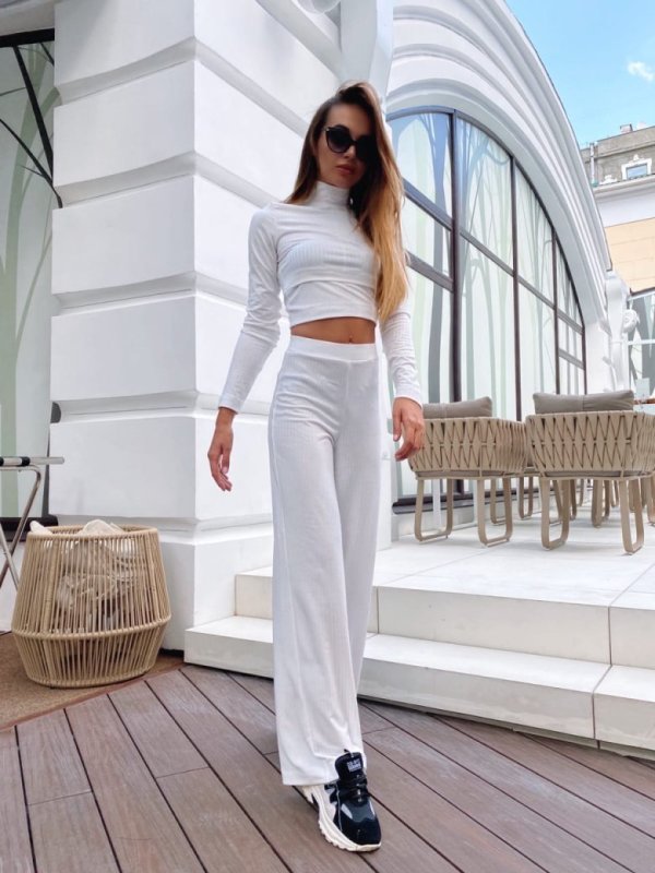 Брюки палаццо Street Style
