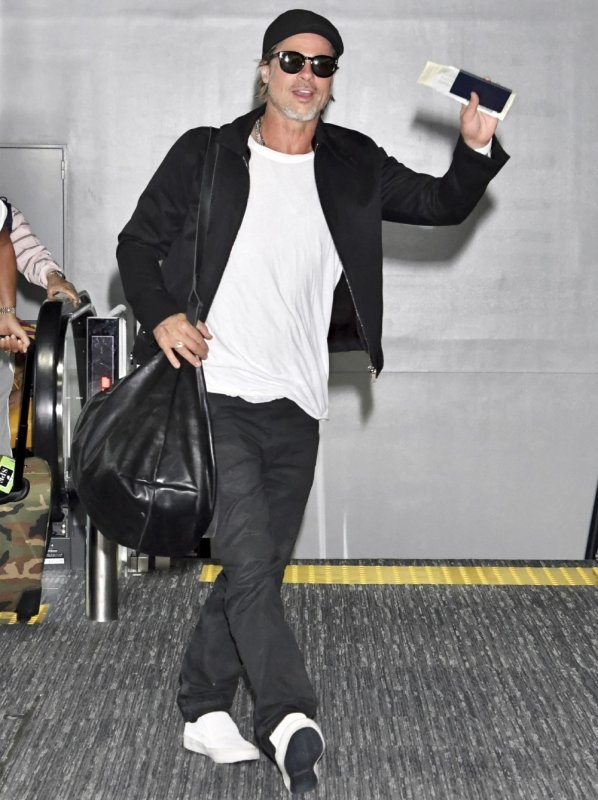 Brad Pitt стиль повседневный