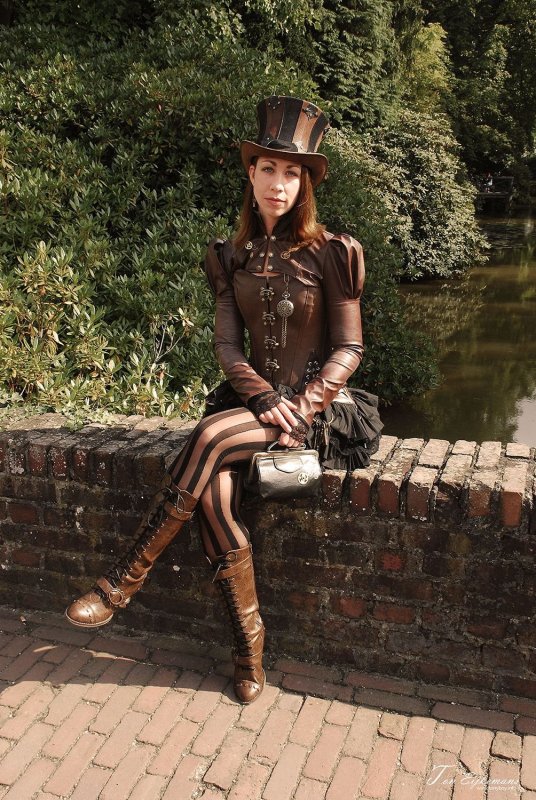 Мода стиль Steampunk
