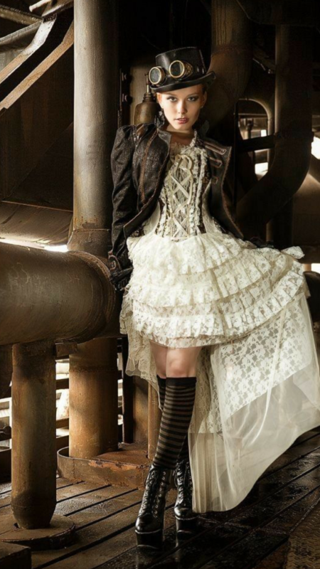 Мода стиль Steampunk