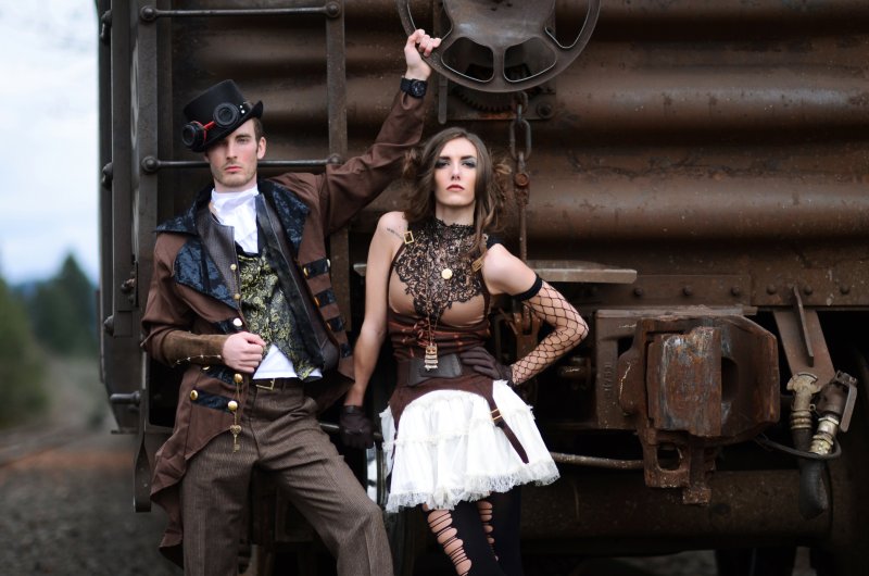 Мода стиль Steampunk
