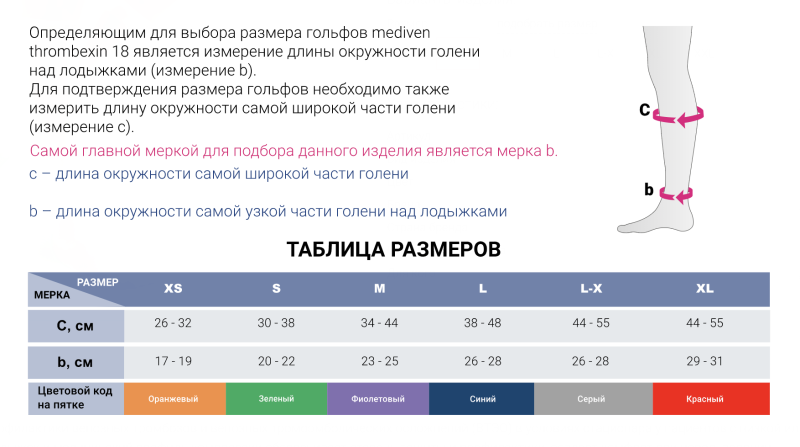 Чулки компрессионные 2 кл центр компресс