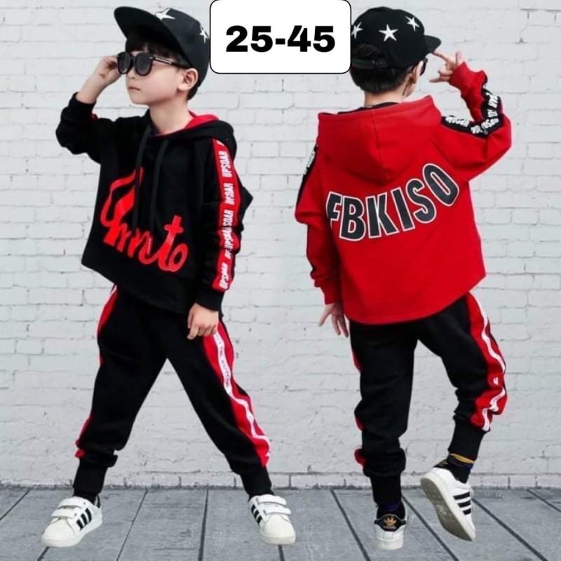 2 Pieces big boys Clothing Set Cotton Fashion long Sleeves Hoodies Haren Pants Yellow Black outfits for 6 8 10 12 14 years