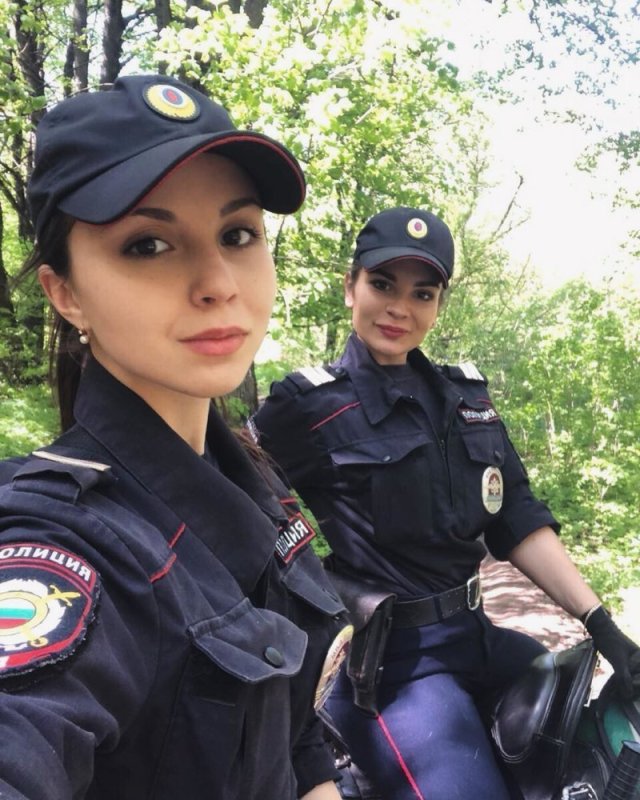 Девушки полицейские России