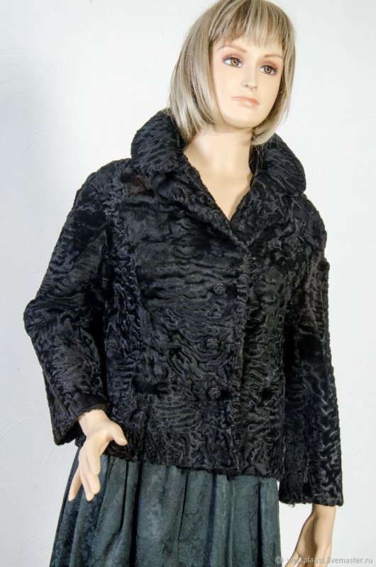 Пальто из каракульчи Lanvin River 2004