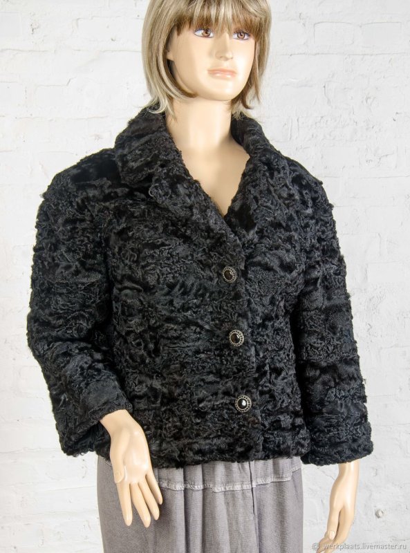 Ricco collection шуба каракульча