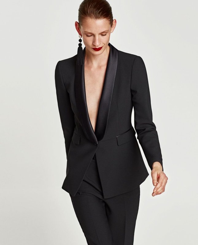 Смокинг женский Zara жакет