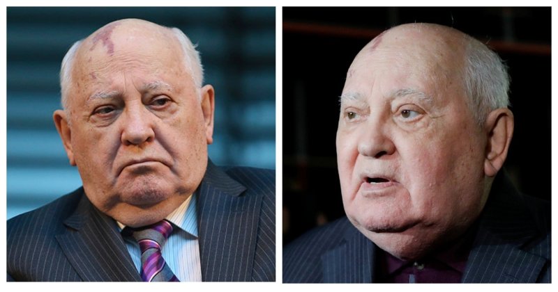 Горбачев и Рейган в США на ранчо