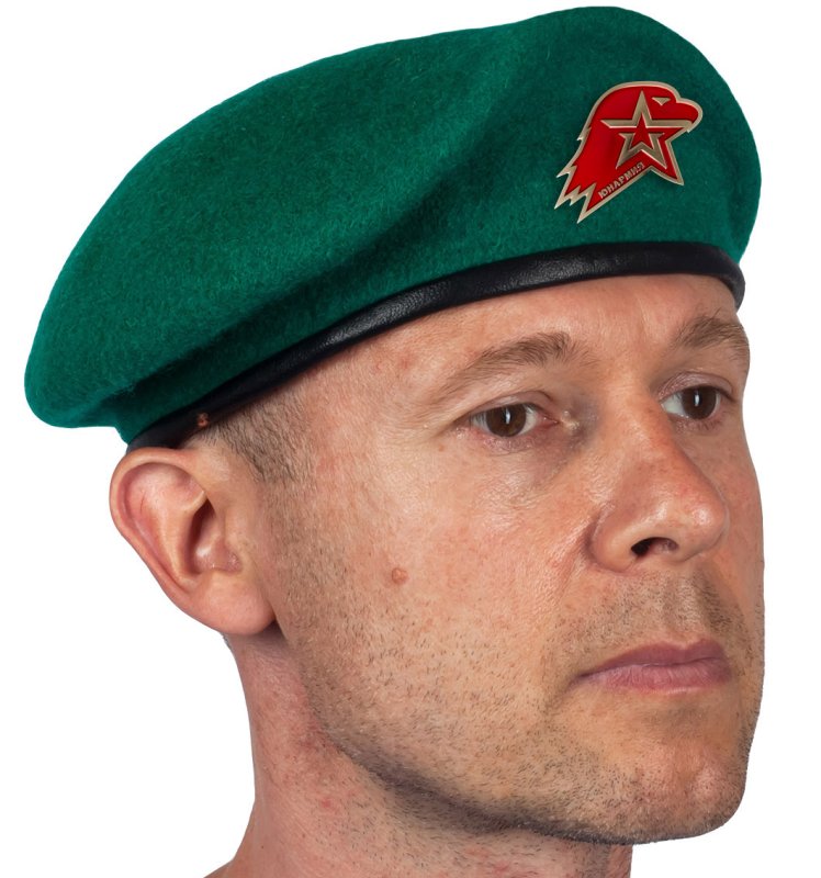 Берет зелёный