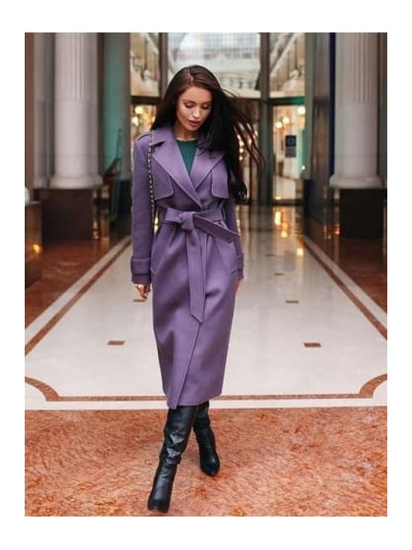 Klassika Moda бежевое зимнее пальто