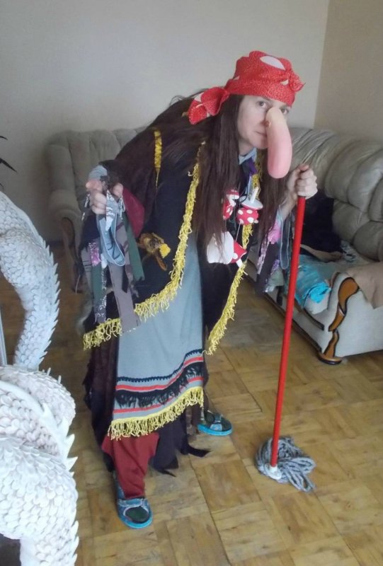 Костюм бабки Ежки