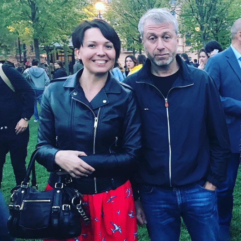 Роман Абрамович и Александр Мамут