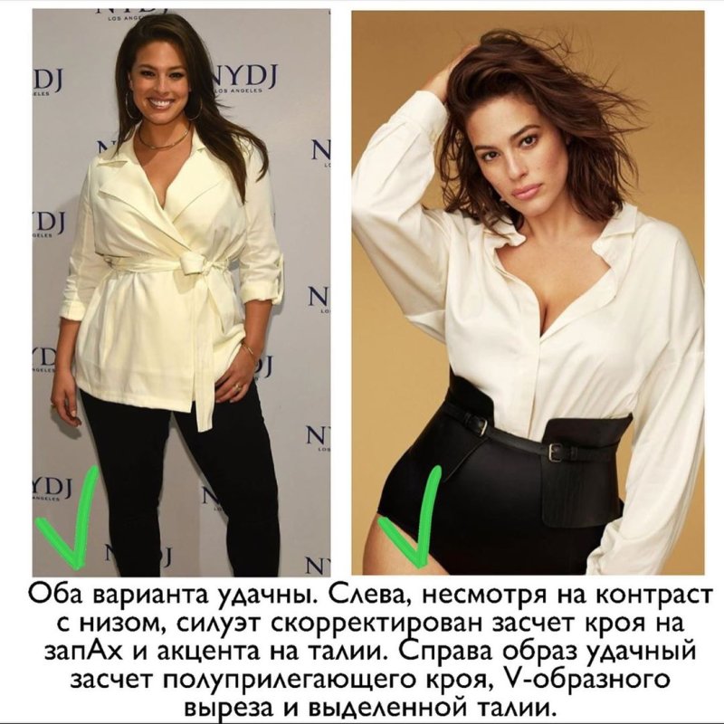 Фасон подчеркивающий грудь