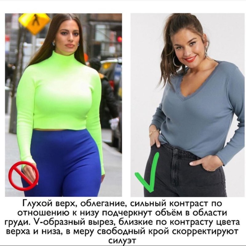 Одежда с объемной грудью