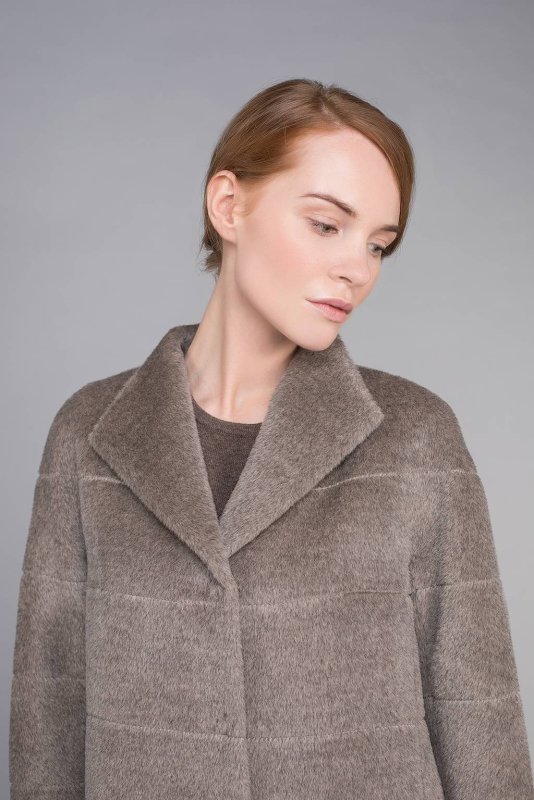 Max Mara пальто из альпаки