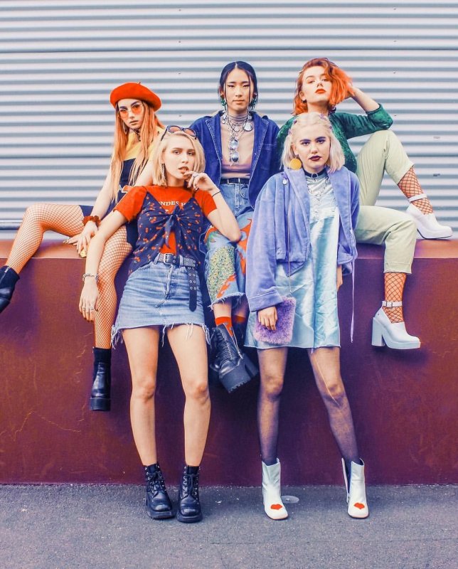 Стиль 90е Chic