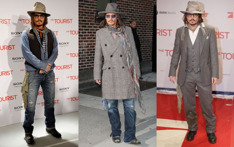 Johnny Depp стиль
