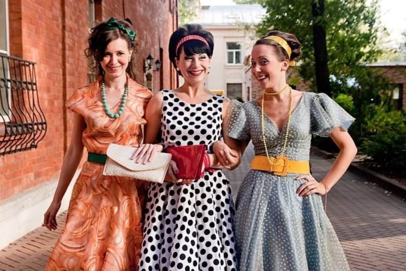 Стиляги в 50е в Америке