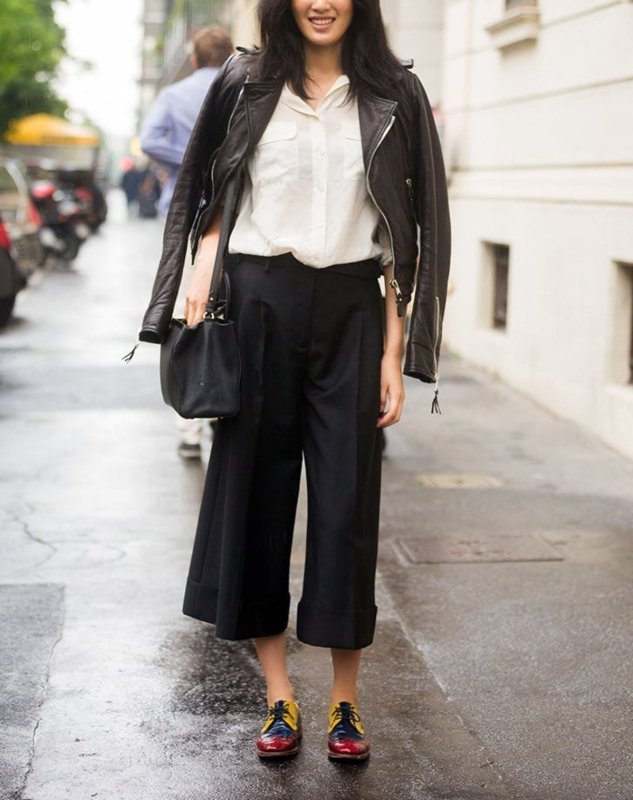 Брюки кюлоты Zara 2019