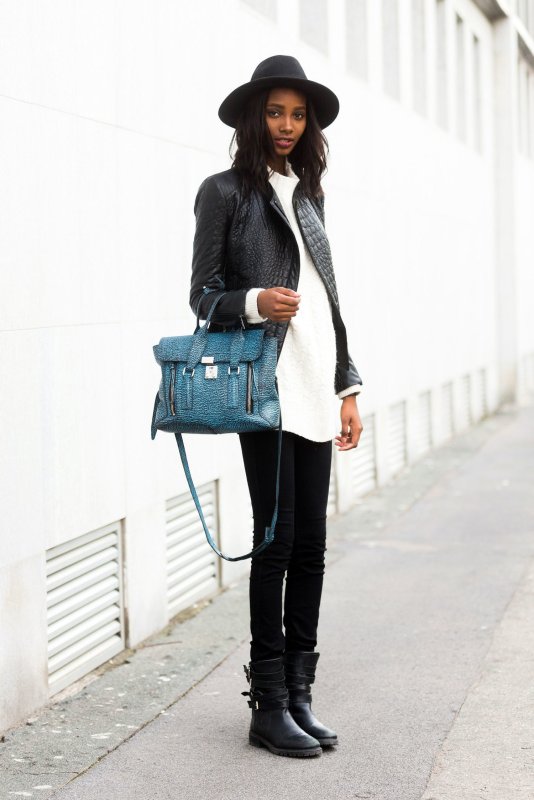 Кожаные ботинки Botas mujer