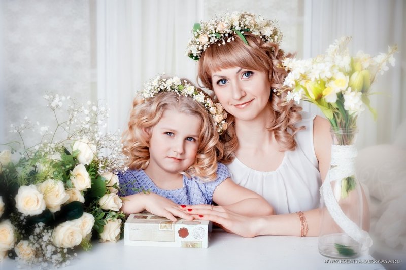 Семейная фотосессия в студ