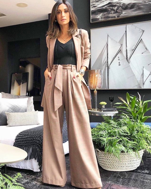 Брюки палаццо Street Style