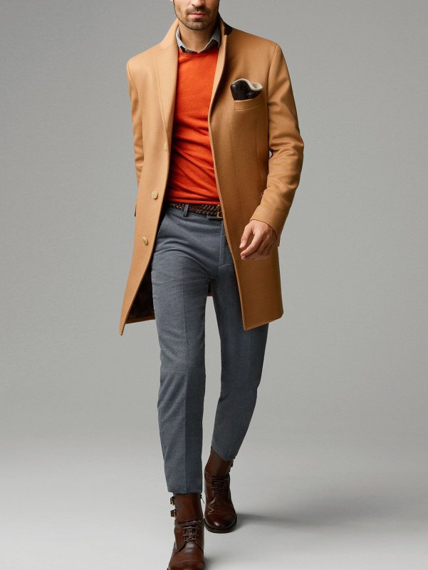 Coat man Camel ASOS