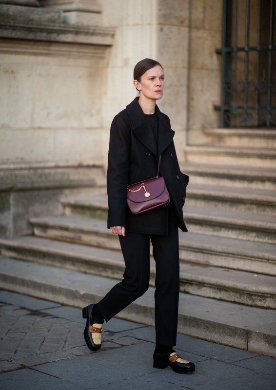Street Style ботинки Прада 2020