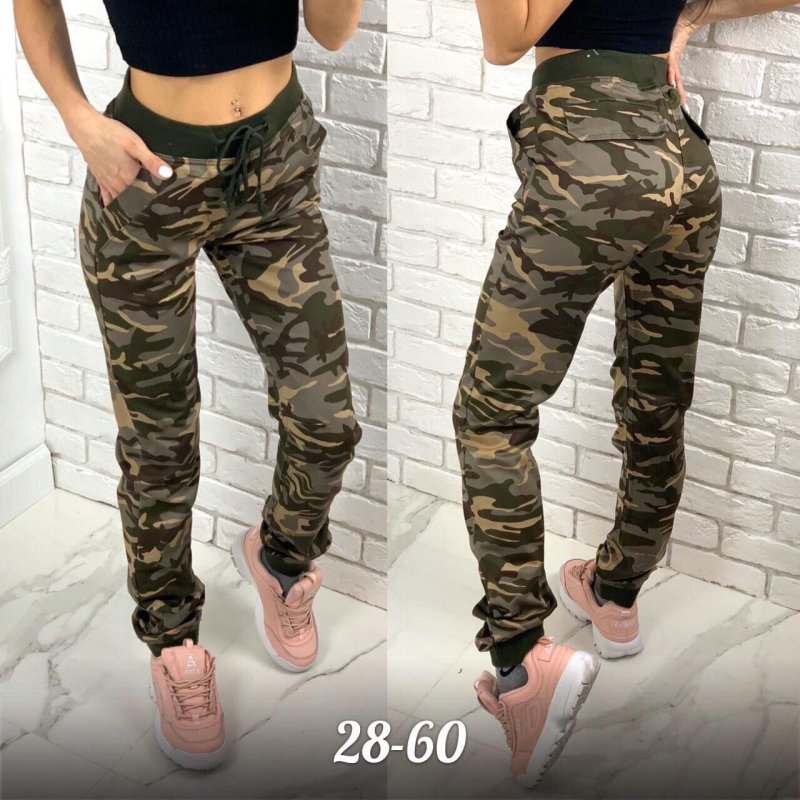Камуфляжные брюки женские Садовод