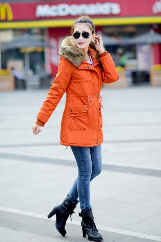 Orange Penfield Jacket