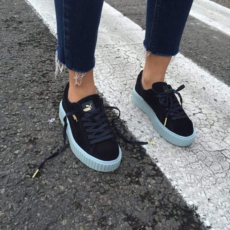 Puma Fenty черные outfit