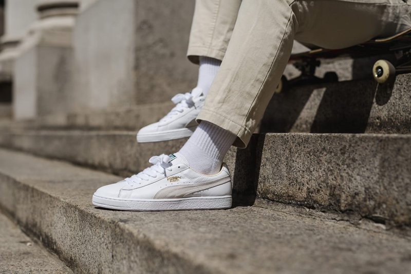 Puma Suede мужские на ноге
