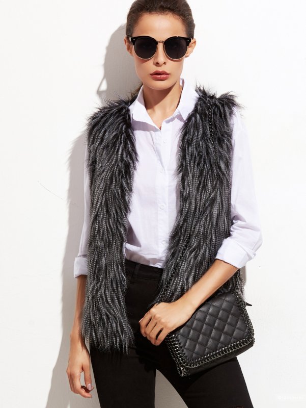 Alexander Wang жилет меховой