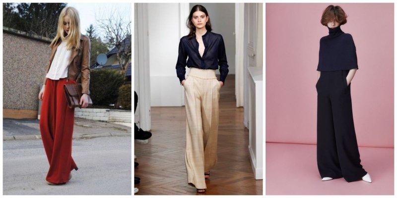 Брюки палаццо Street Style 2020