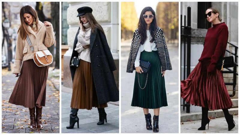 Юбка плиссе Street Style