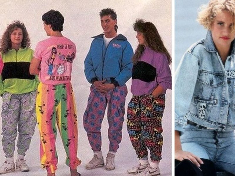 Мода 80х мужская