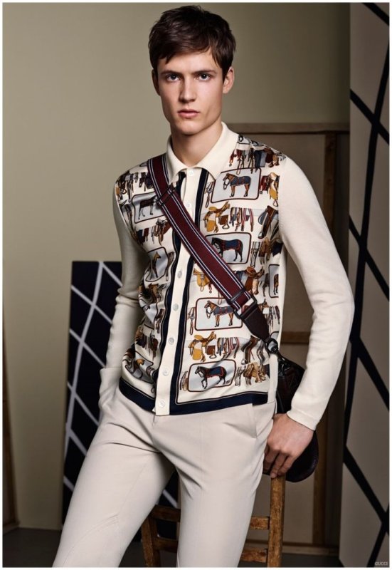 Мужская коллекция Gucci 2015 2016