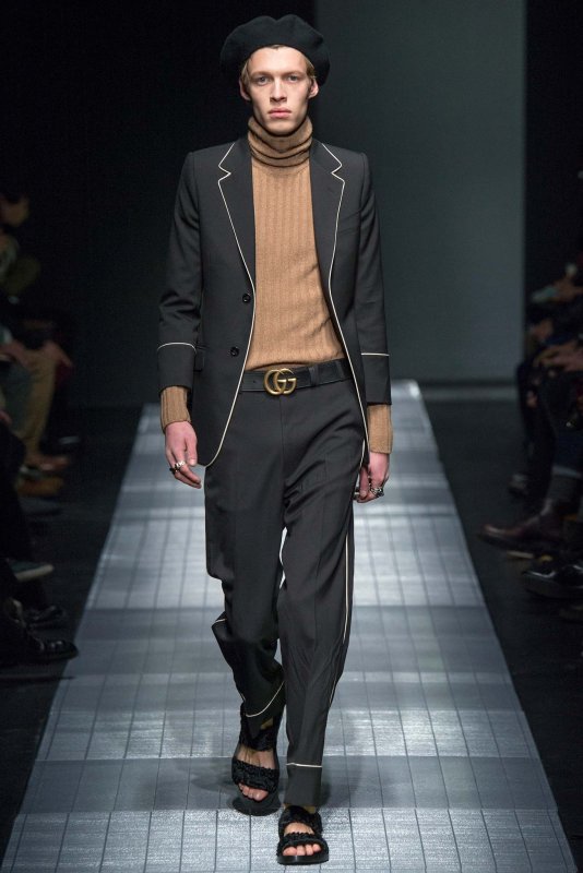 Gucci показ мужской коллекции 2015