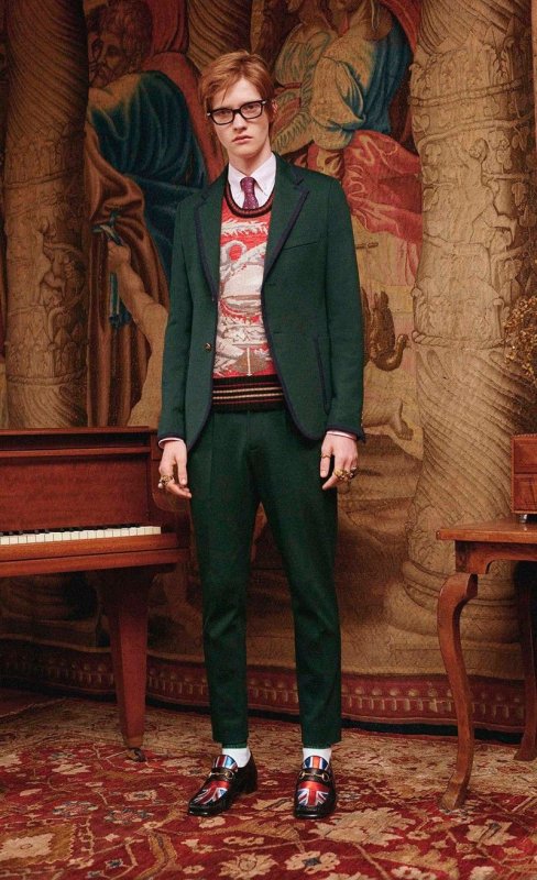 Алессандро Микеле Gucci коллекция мужская