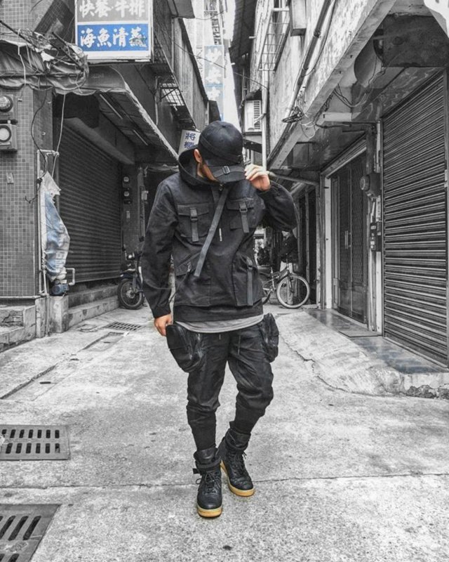 Techwear стиль Самурай