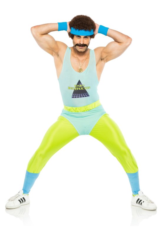 Aerobics 80s man