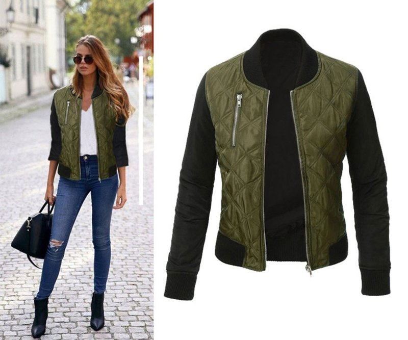HM куртка бомбер женская Oversize