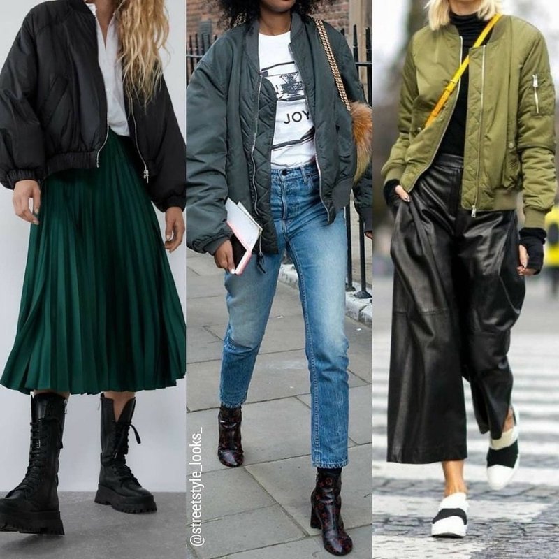 Бомбер Street Style 2021