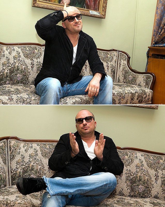 Дмитрий Нагиев в кепке