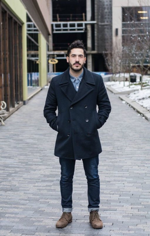 Superdry мужское полупальто