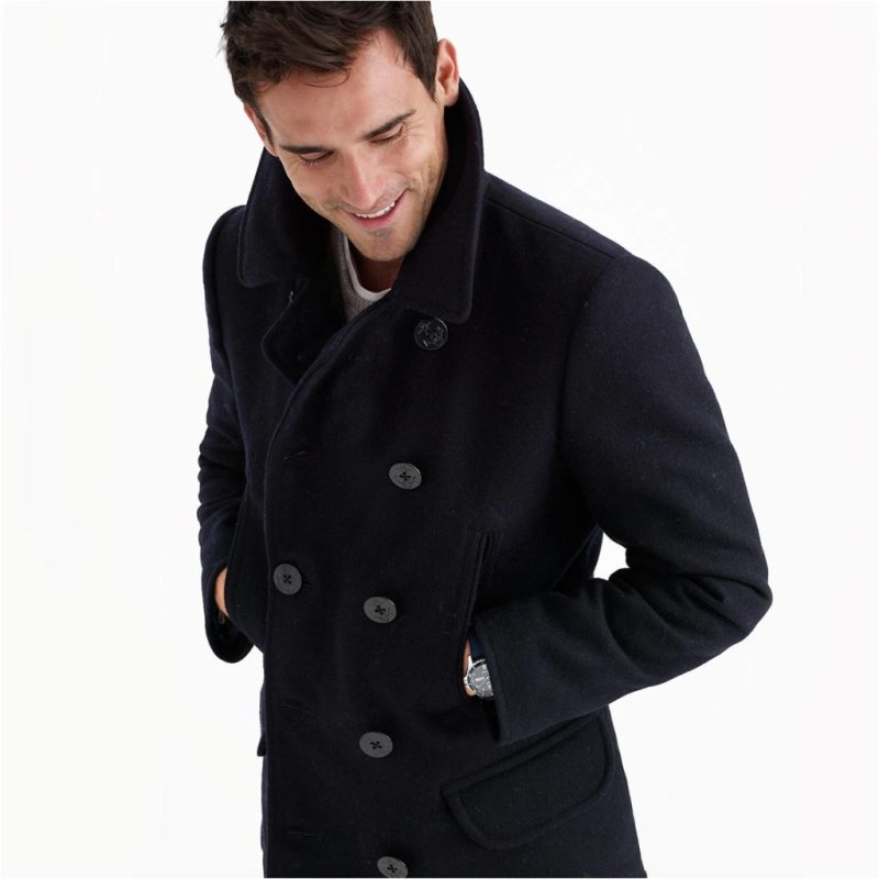 Schott 740 USN Pea Coat long