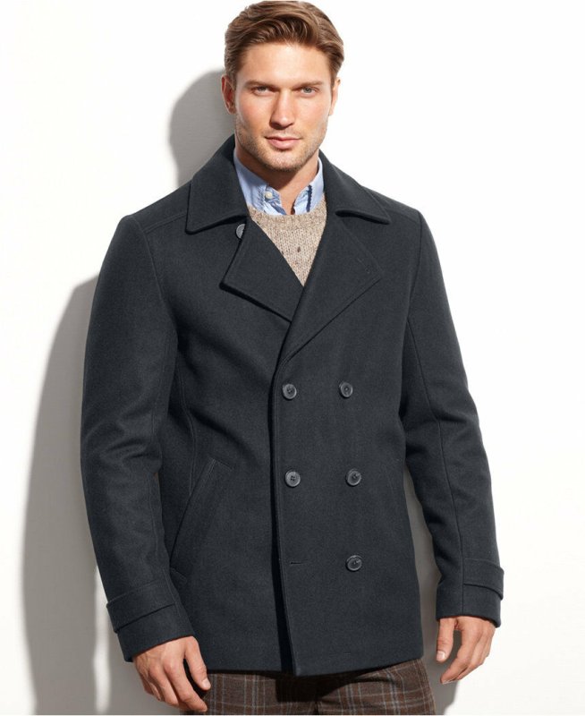 Military Peacoat Street Style